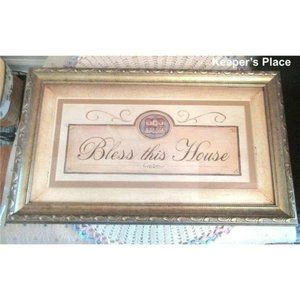 Antique Farmhouse Style BLESS THIS HOUSE